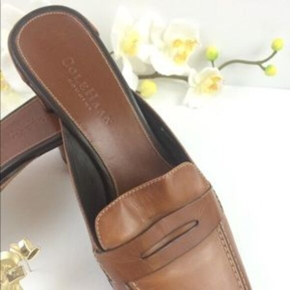 Cole Haan Country, Mules Slip On Shoes 8.5 Brown - Picture 2 of 8